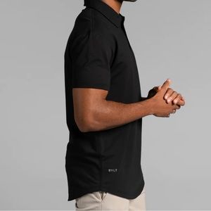 BYLT Dropcut S/S Polo Black